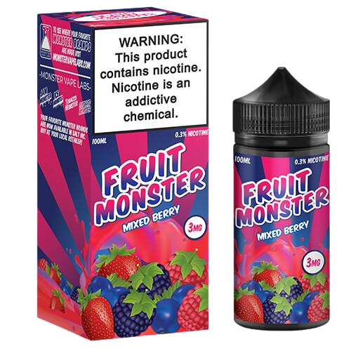 FRUIT MONSTER EJUICE - MIXED BERRY - 100ML